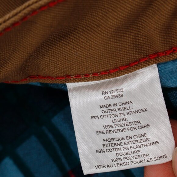 Mountain khakis pants Women's 14 36x32 Camber 106 Lined Classic Fit Cotton Blend - Picture 13 of 14